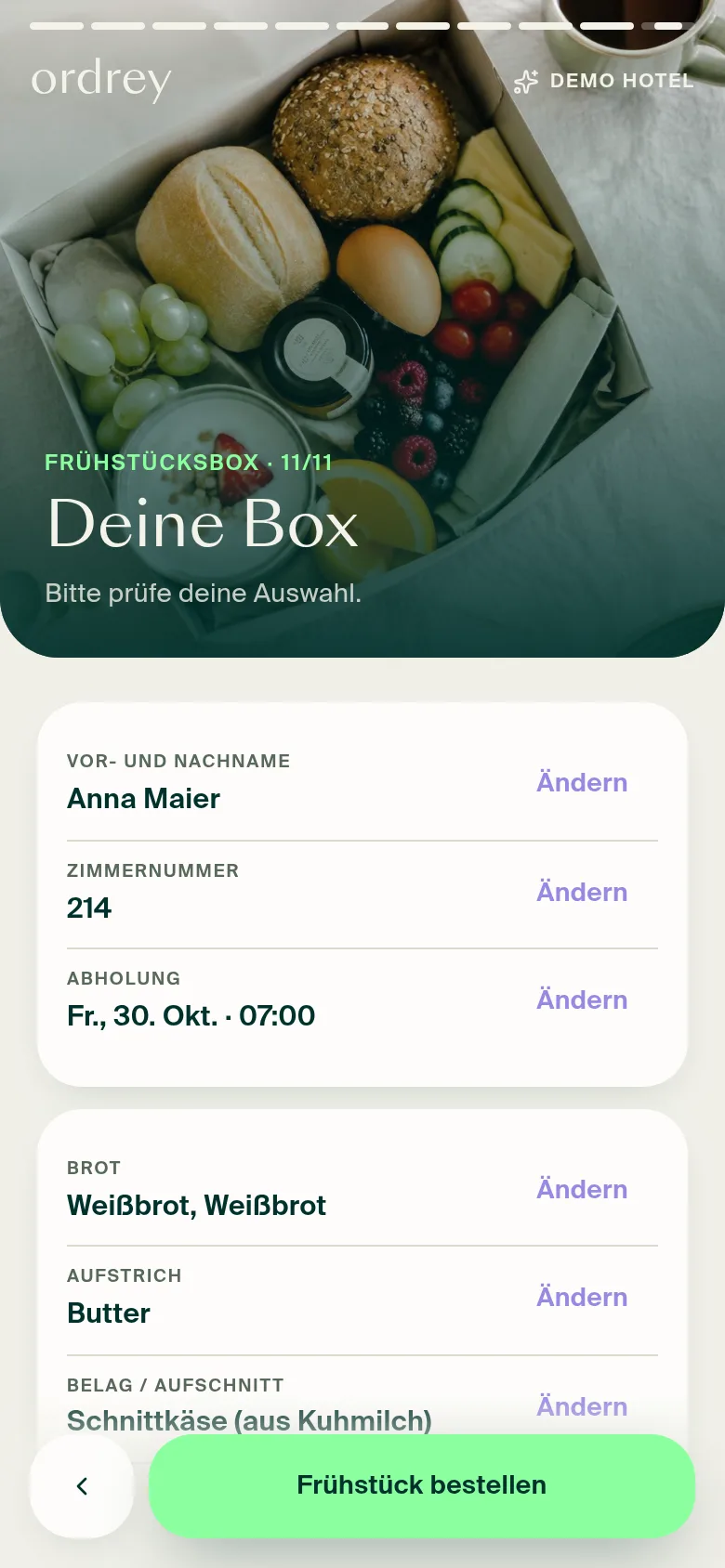 Alles auf einen Blick